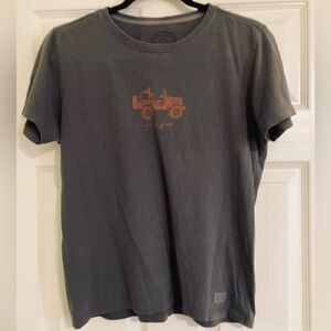 Life Is Good Car Shirt